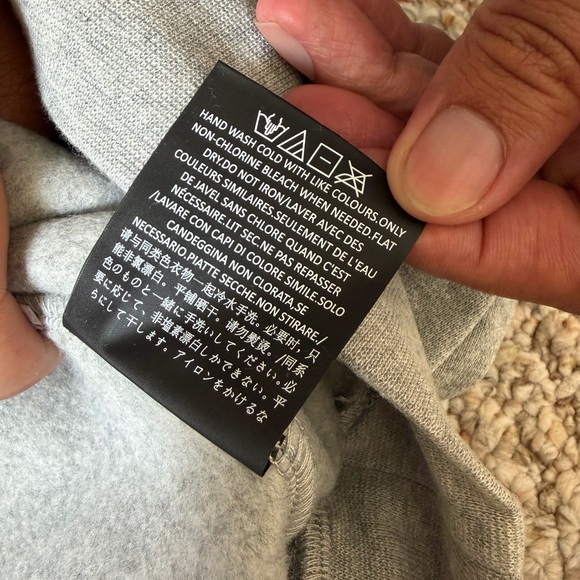 Essentials Light Gray Pullover - Picture 3 of 8